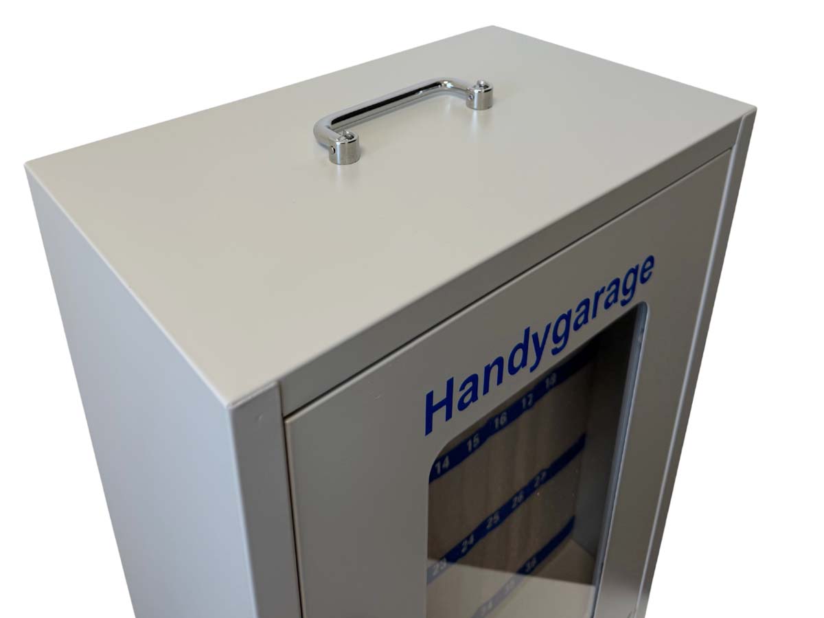 Handytresor aus Stahl mit 36 Slots mit Zylinderschloss – Bild 5