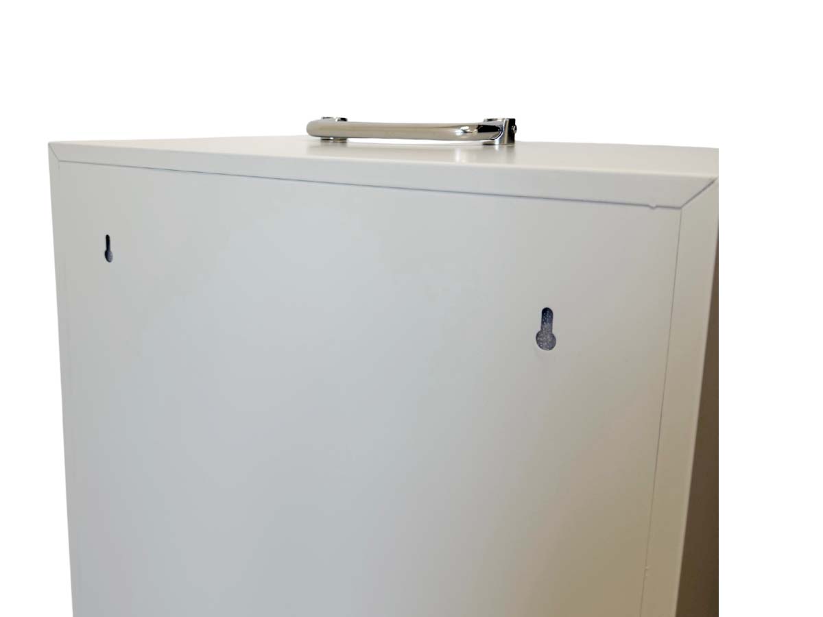 Handytresor aus Stahl mit 36 Slots mit Zylinderschloss – Bild 6